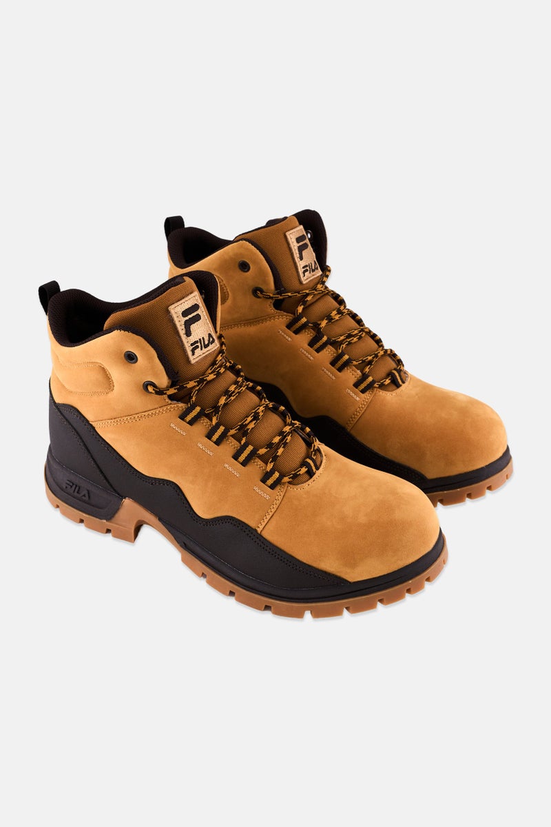 FILA Men Derail Fs Lace Up Outdoor Shoes, Tan  - Image 1