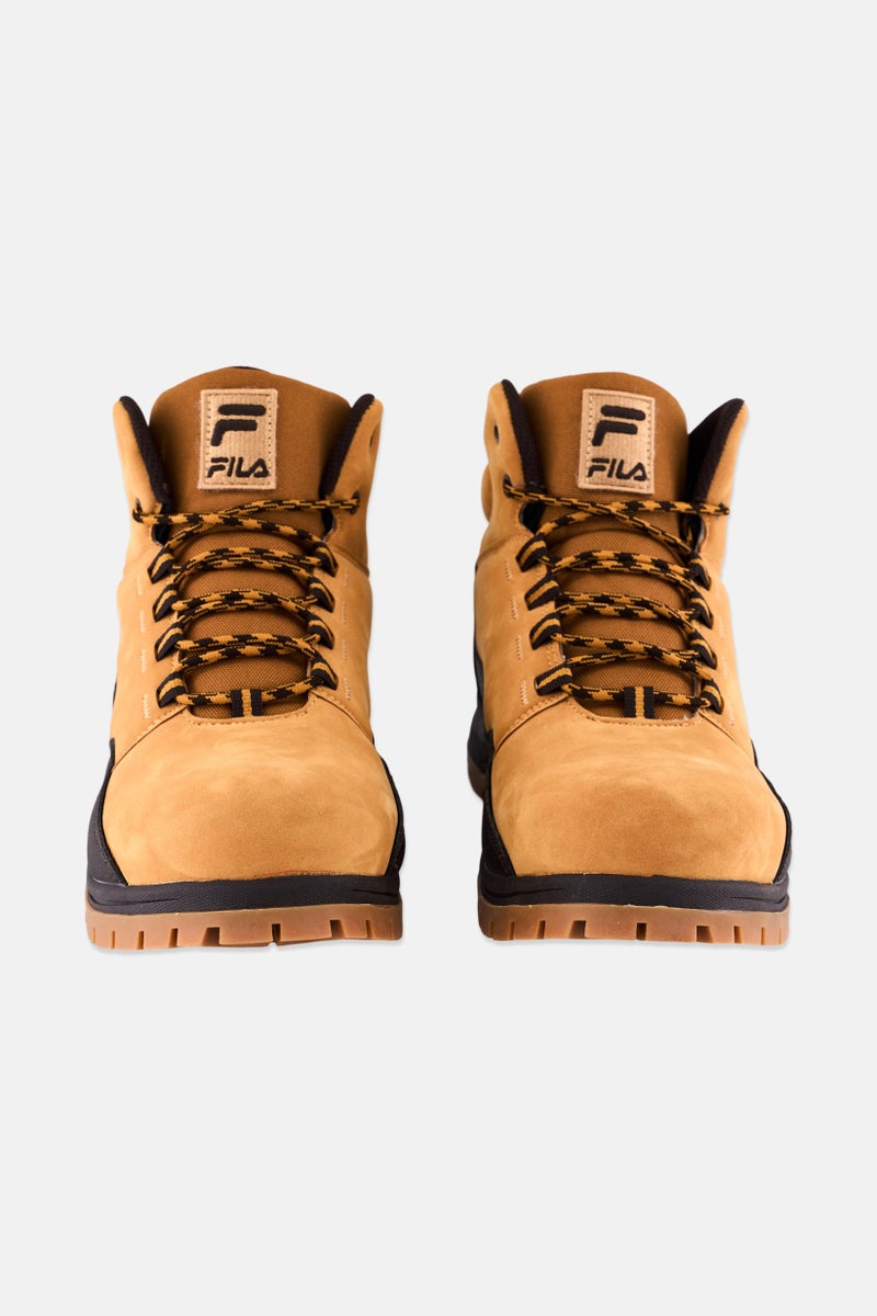 FILA Men Derail Fs Lace Up Outdoor Shoes, Tan  - Image 3