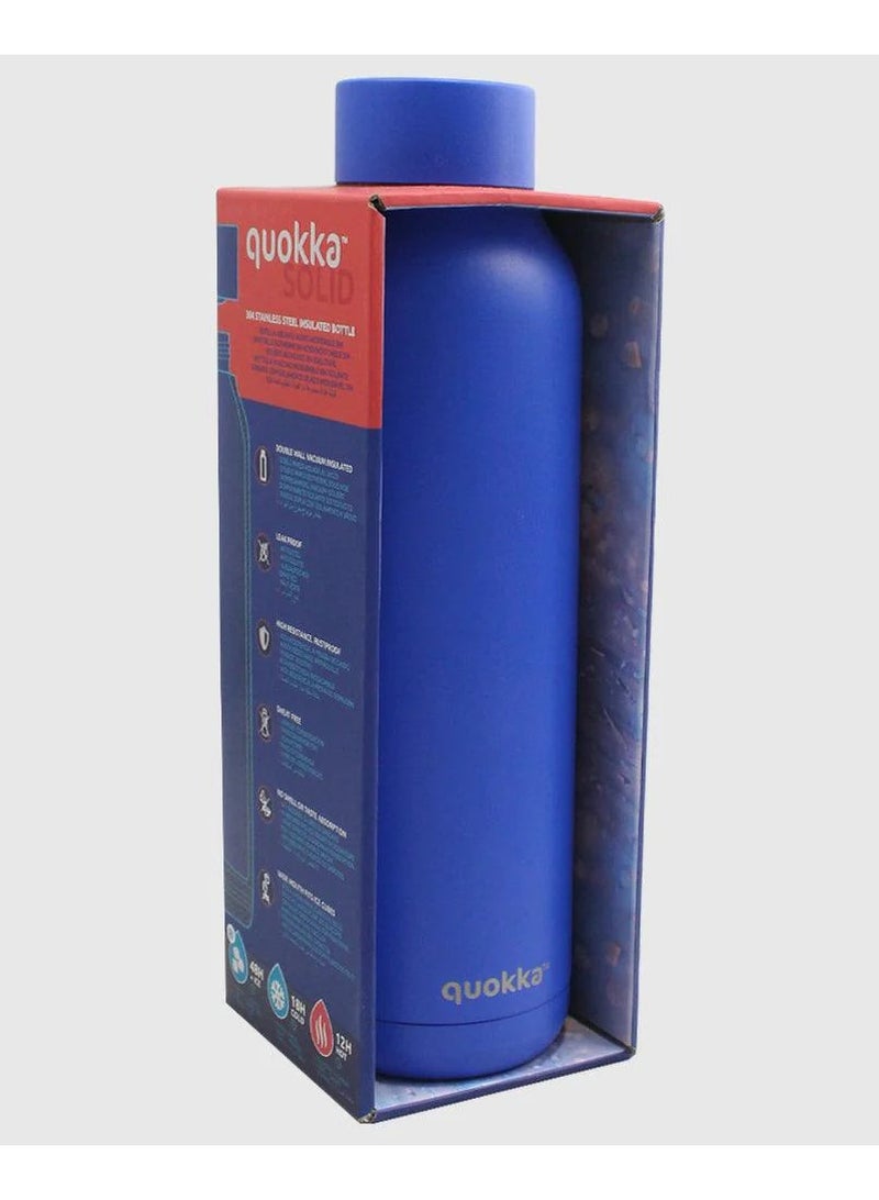 quokka THERMAL SS BOTTLE SOLID ULTRAMARINE 630 ML