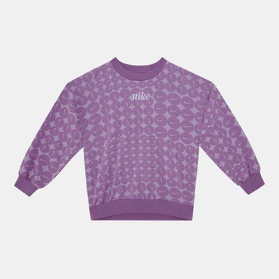 Nike Kids' Essentials Allover Print Sweatshirt
