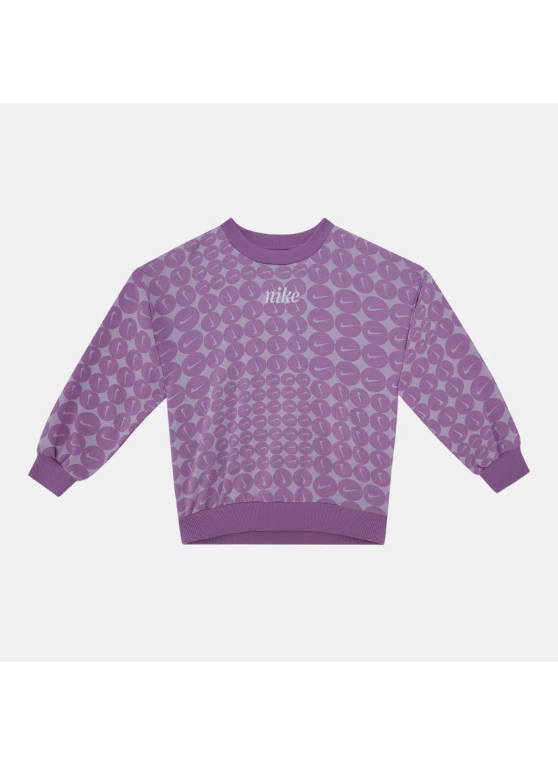 Nike Kids' Essentials Allover Print Sweatshirt