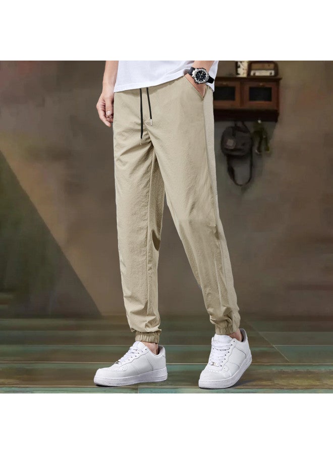 TonLion 2025 Summer Slim-fit Side-panel Jogger Pants - Casual Sportswear - Image 3