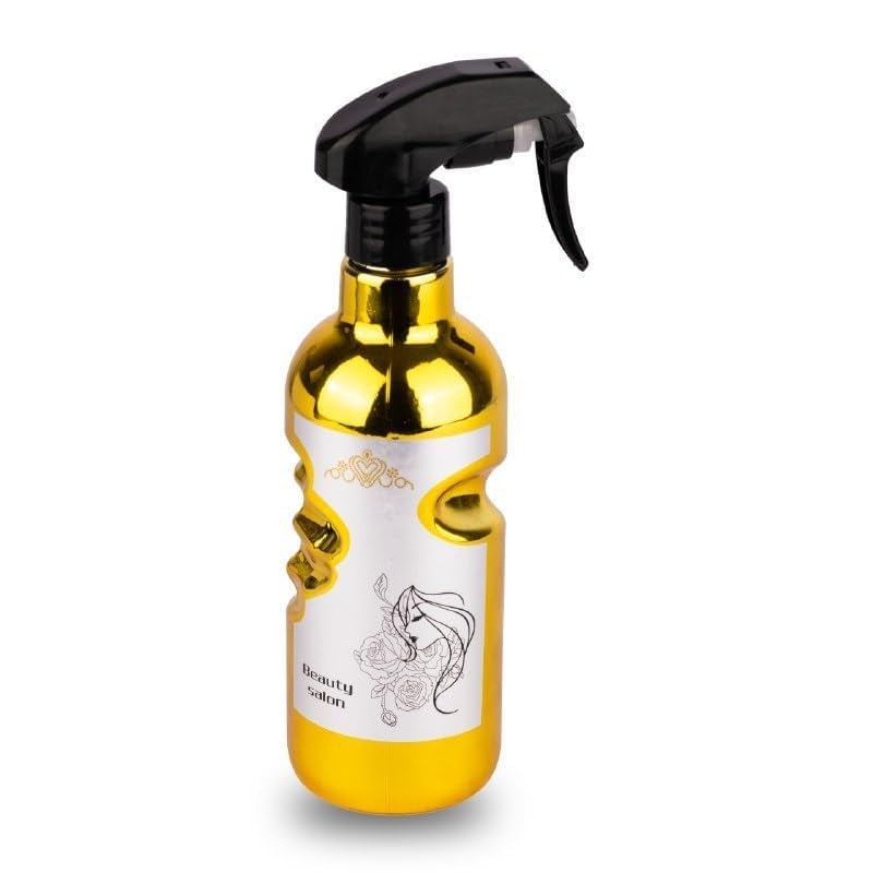 COZIESS 500ML Spray Water Bottle UltraFine Mist Spray Water Gun Hairdressing Sprayer Styling Tools for Styling Salon Hair Barber Skin Care Bottle Mist Bottle Pressure Pump Flowers Pack of 1 - Image 4