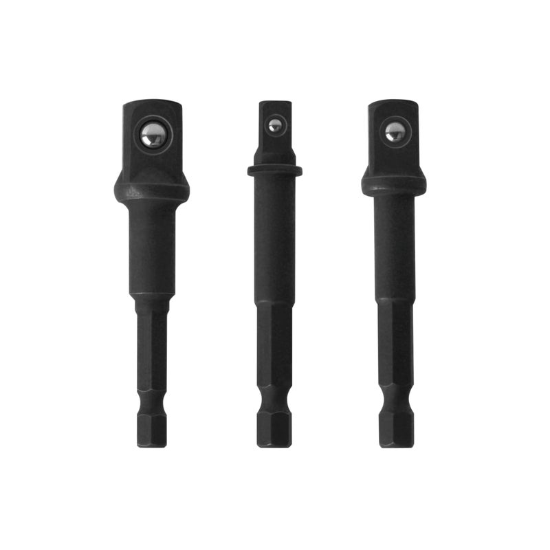 DW2541IR DW2542IR DW2547IR for DeWalt Socket Adapter Set Impact Grade Socket Adapter Set14 38 12 Drive Drill 3pcs