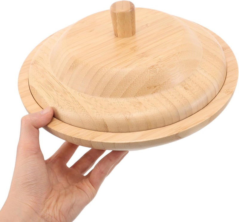 Fruit Bowls with Lids 24.5x24.5x13 Cm Stackable Serving Bowls for Kitchen Surface Mixed Salad and Ice Cream Storage Set - Image 4