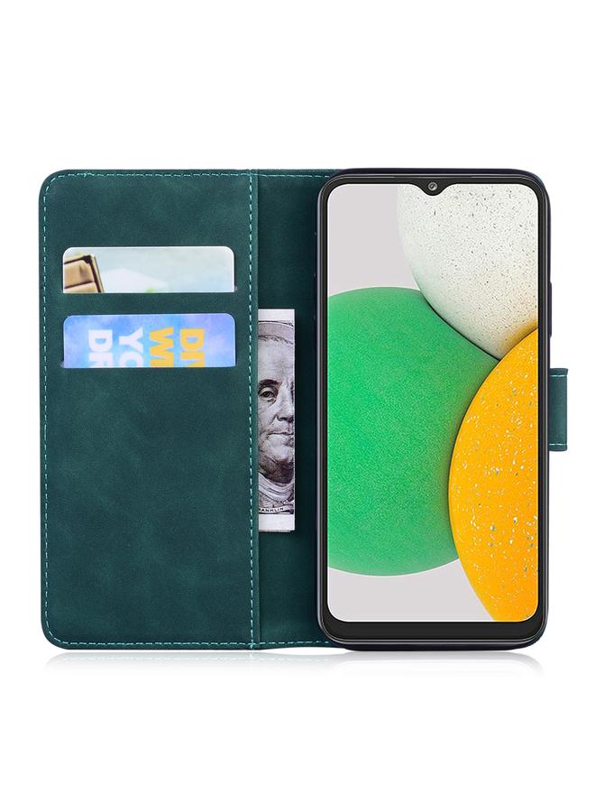 اس-توب جراب لهاتف Samsung Galaxy A03 مقاس 164 مم مصنوع من الجلد بلون نقي وملمس ناعم - Image 4