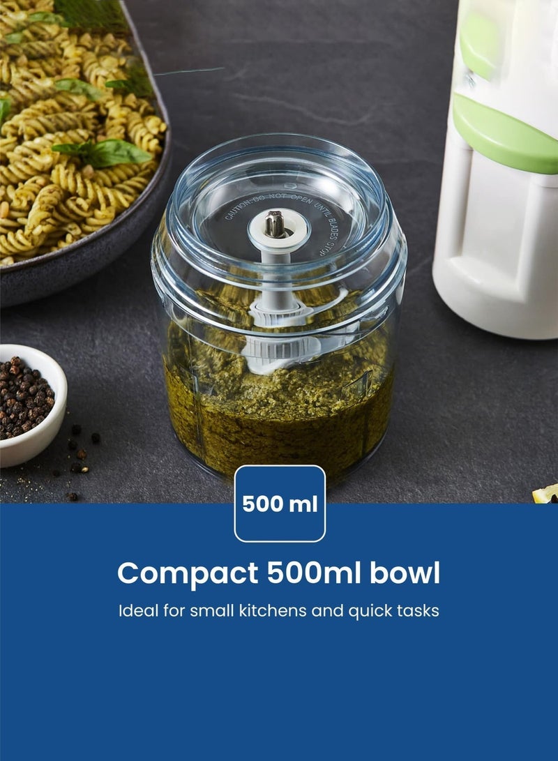 Perfect Digital Glass Food Processor & Mincer XXL | 3L Glass + Stainless Steel Bowls | 6 Golden Blades | Ice Crusher, Vegetable & Meat Grinder | 500W | Easy to Clean - Image 4