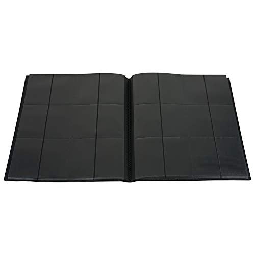 Vault X 12 Pocket Standard Strap Binder, Holds 480 Trading Cards in 20 Side-Loading Pages (Black) - Image 5
