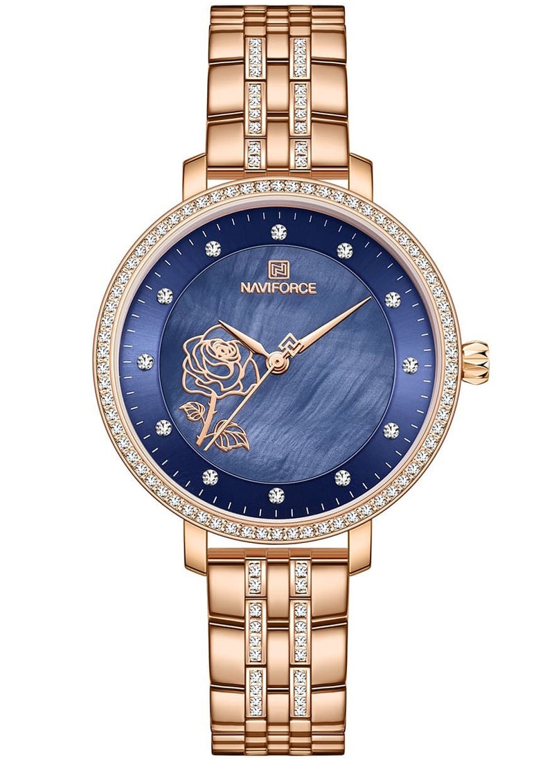 NAVIFORCE Naviforce Watch For Women NF5017-RG-BE  - Image 2