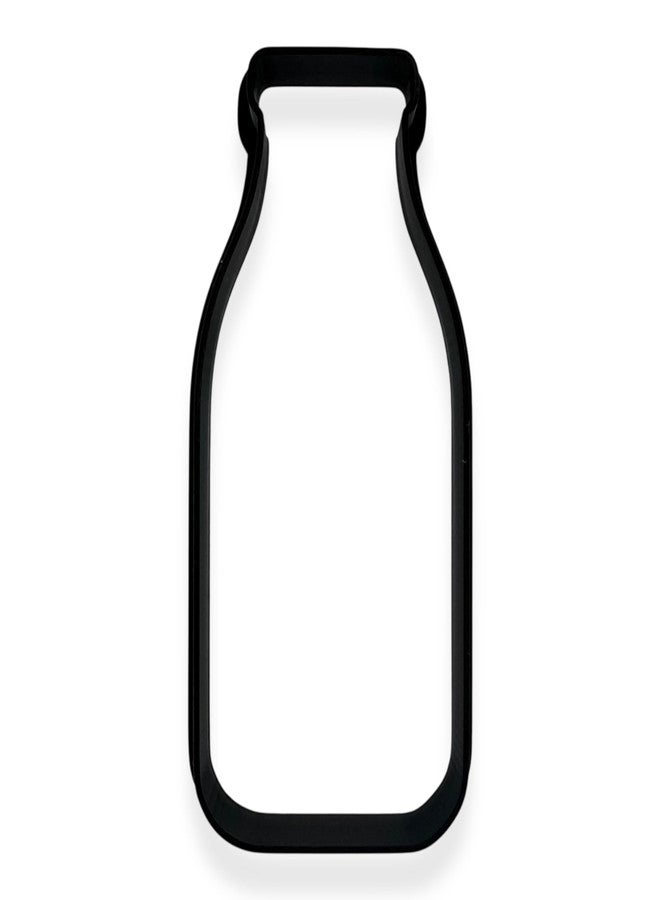 Bundle of Fun Milk Bottle Cookie Cutter with Easy Push Design (4.5 inches) - Image 1