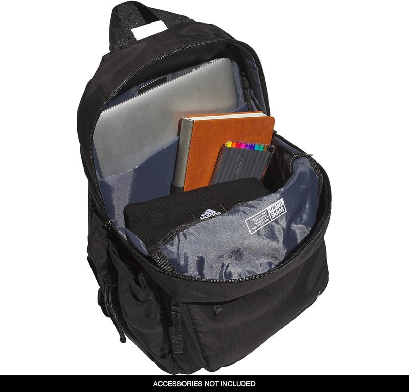 adidas Weekender Backpack 19L Small Fashion Lightweight Durable Travel Bag Black One Size - Image 2