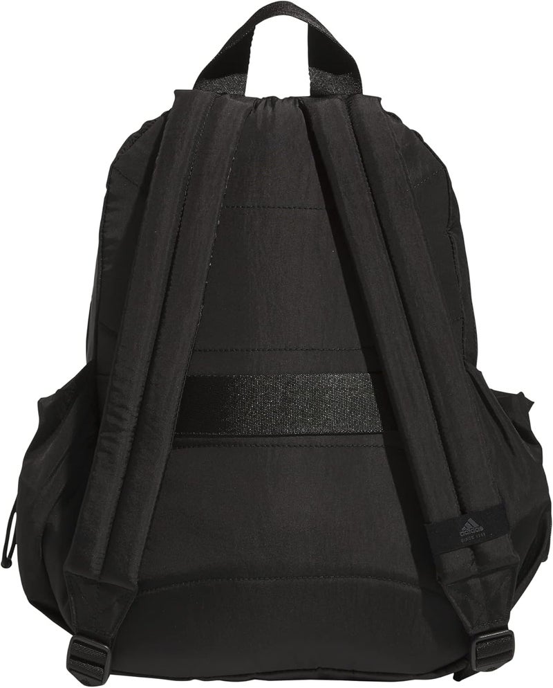 adidas Weekender Backpack 19L Small Fashion Lightweight Durable Travel Bag Black One Size - Image 4