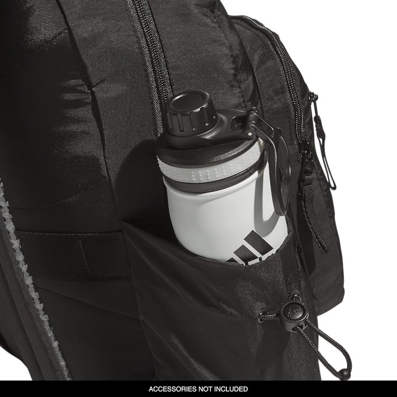 adidas Weekender Backpack 19L Small Fashion Lightweight Durable Travel Bag Black One Size - Image 5