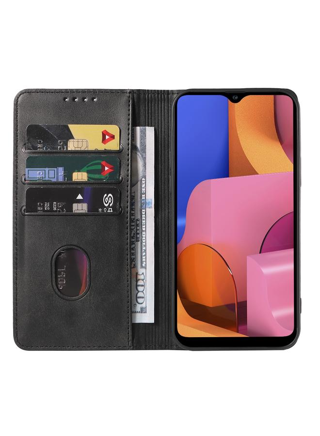 S-TOP Case For Samsung Galaxy A20s Magnetic Closure Leather Phone Case - Image 3