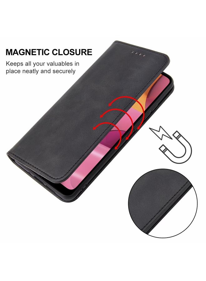 S-TOP Case For Samsung Galaxy A20s Magnetic Closure Leather Phone Case - Image 5