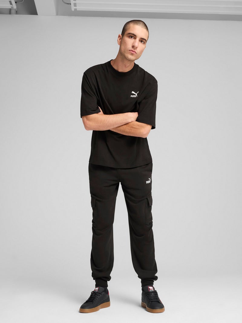 PUMA Essentials No. 1 Logo Cargo Joggers - Image 2