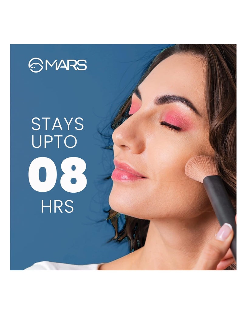 مارس بودرة سائبة من مارس تريند ستينج لجميع أنواع البشرة، بيج غير لامع، خفيفة الوزن وطويلة الأمد، بودرة فائقة النعومة لمكياج الوجه 8.0 جرام 04 مشرقة - Image 3