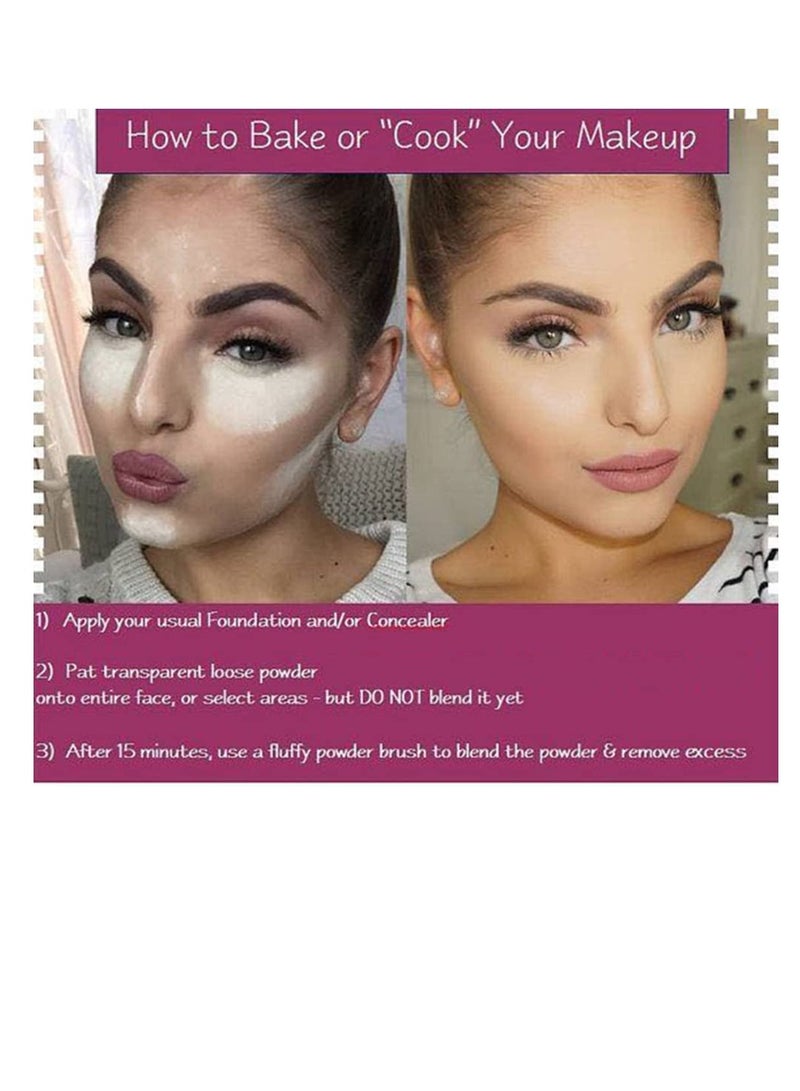 مارس بودرة سائبة من مارس تريند ستينج لجميع أنواع البشرة، بيج غير لامع، خفيفة الوزن وطويلة الأمد، بودرة فائقة النعومة لمكياج الوجه 8.0 جرام 04 مشرقة - Image 5