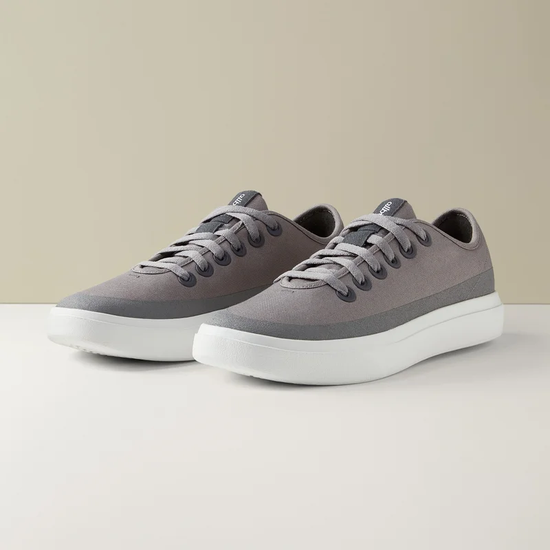 Allbirds  Women's Canvas Pipers - Medium Grey (Light Grey Sole) for Women | Best Price UAE