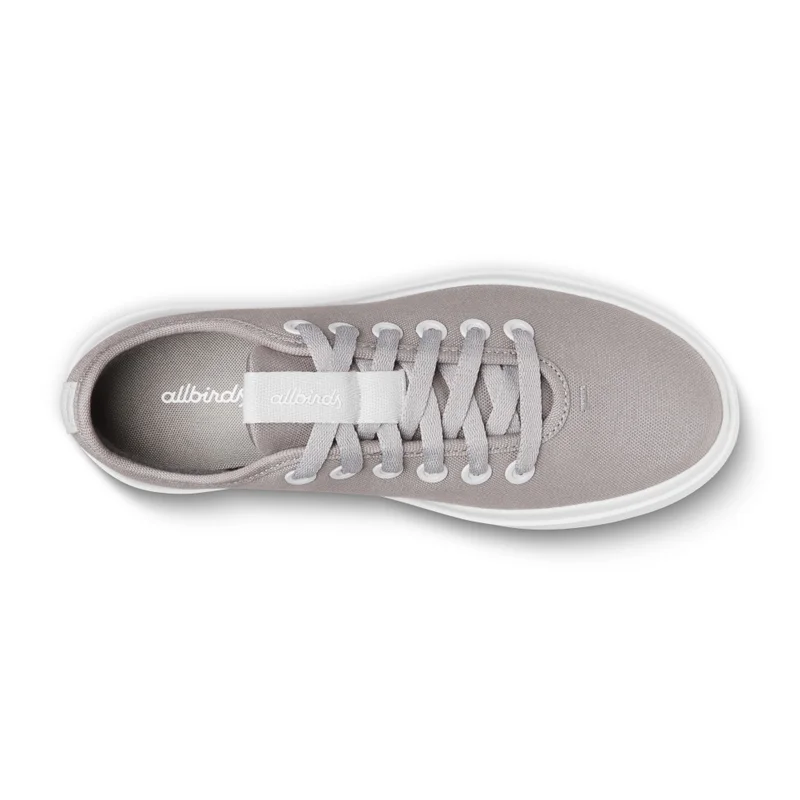 Allbirds  Women's Canvas Pipers - Medium Grey (Light Grey Sole) for Women | Best Price UAE
