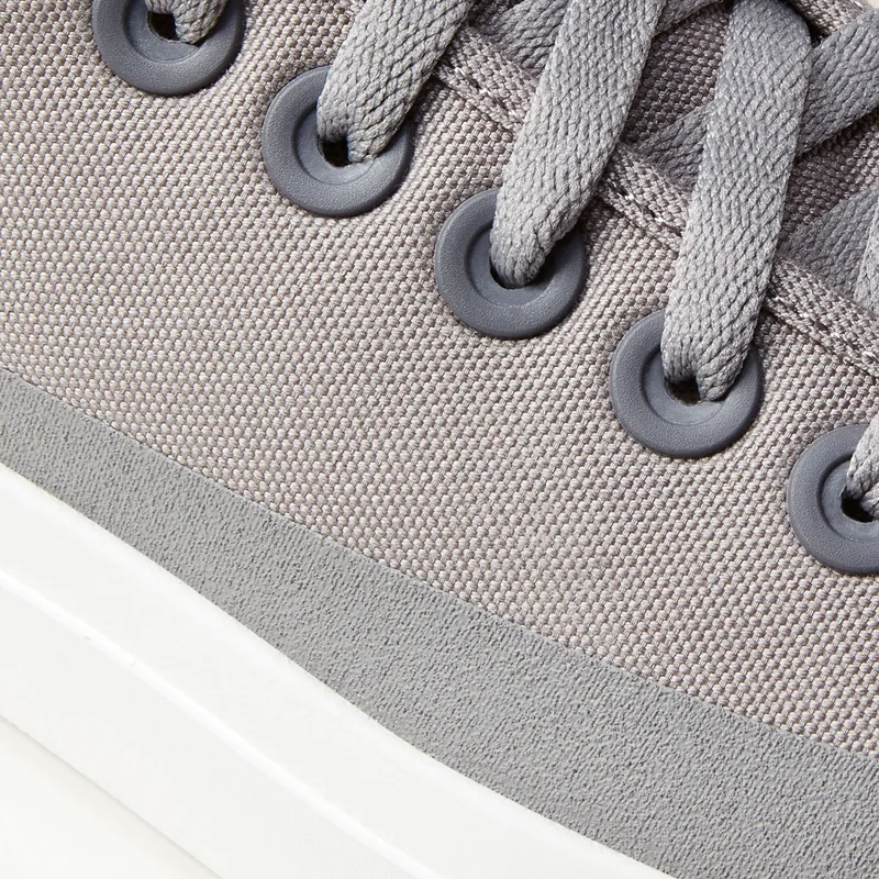 Allbirds  Women's Canvas Pipers - Medium Grey (Light Grey Sole) for Women | Best Price UAE