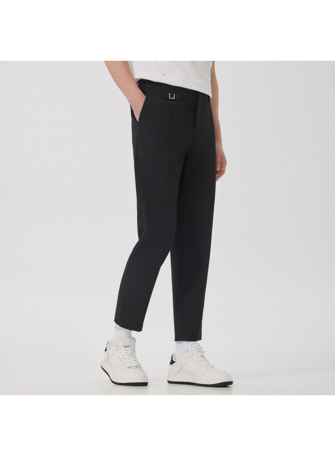 Cabbeen Trendy Topstitching Fashion Casual Pants Summer Comfortable Trousers Casual Simple Versatile Daily Wear - Image 4