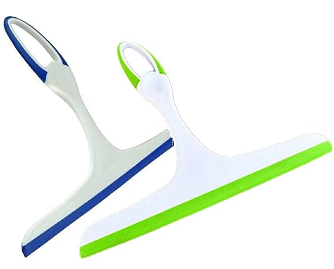 Cipla Plast Small Wiper for Cleaning Windshield and Kitchen Table & Platform Cleaning Wiper Soft Silicone Handle (Multicolor)- Pack of 2 - Image 5
