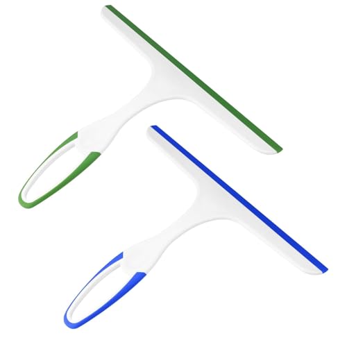 Cipla Plast Small Wiper for Cleaning Windshield and Kitchen Table & Platform Cleaning Wiper Soft Silicone Handle (Multicolor)- Pack of 2 - Image 1