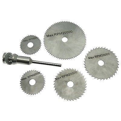 KROST 47362 Hss Circular Saw Blade Set for Metal Rotary Tools, 6 Pieces - Image 2
