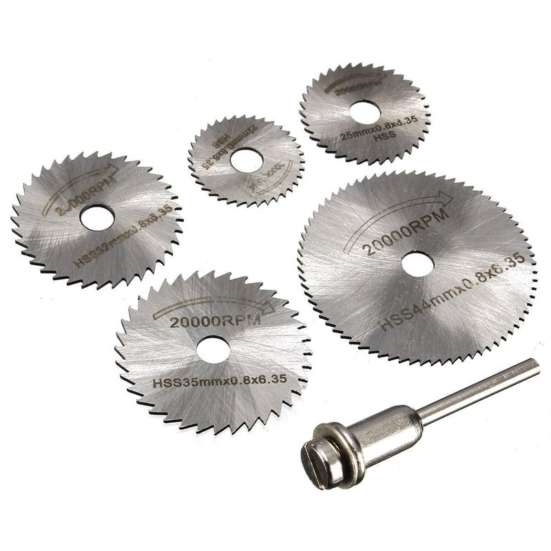 KROST 47362 Hss Circular Saw Blade Set for Metal Rotary Tools, 6 Pieces - Image 4