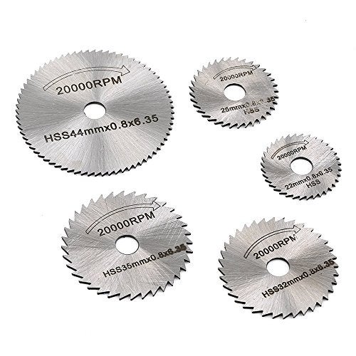 KROST 47362 Hss Circular Saw Blade Set for Metal Rotary Tools, 6 Pieces - Image 3