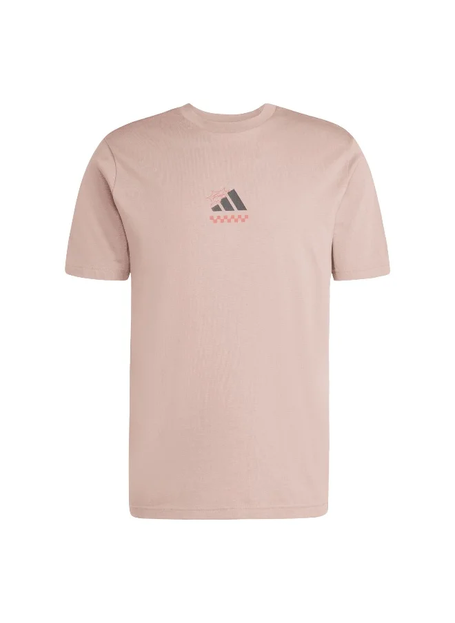 Adidas adidas lounge pizza men graphic t-shirt