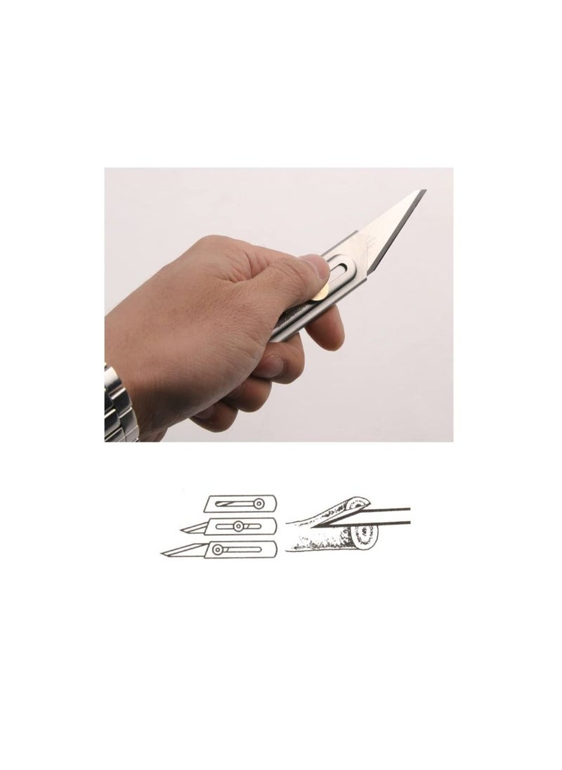 OLFA OLFA CK-2 20mm Stainless Steel Blades Craft Knife  - Image 2