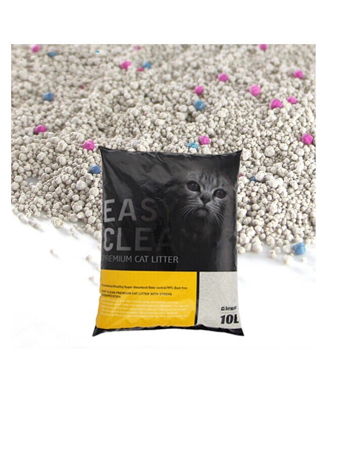 Cat Litter Clumping Litter For Cat Multicolour 10L