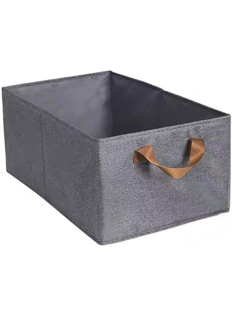 Clothes Storage Box, Positive Artifact Layer Basket, Divided Fabric, Foldable Large Capacity Storage Box - Various colors - Image 3