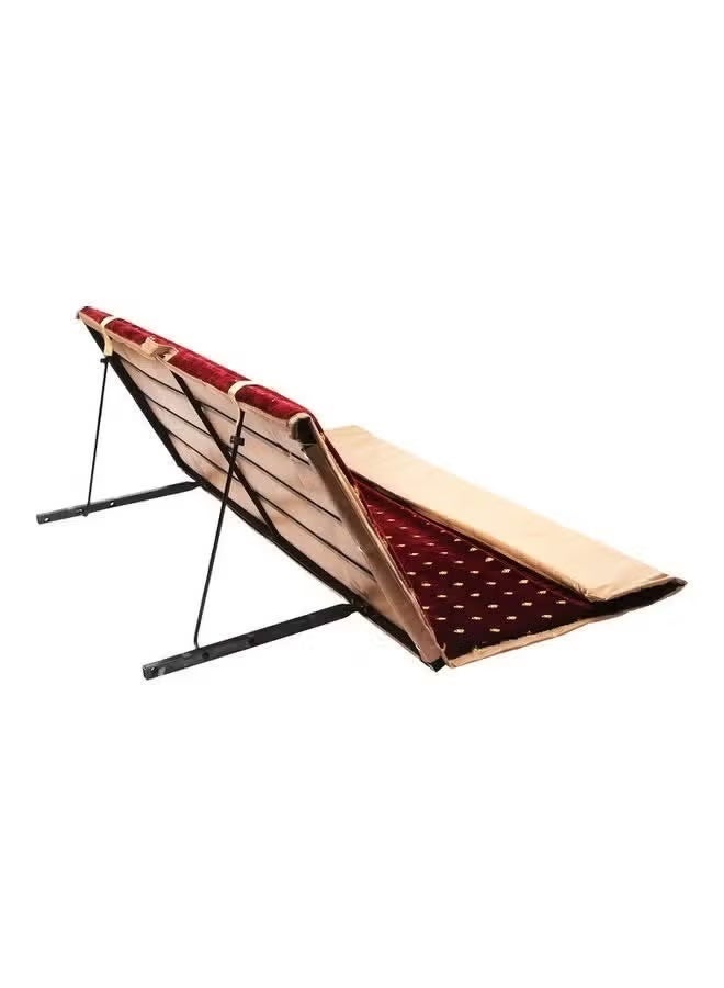 Foldable ground seat for camping and trips, 120X5X45cm - Image 4