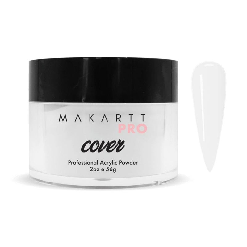 MakarttPro Acrylic Powder â€“ Durable, Long-Lasting, Easy-Apply Formula for Nail Extensions, Overlays, Sculpting & Nail Art â€“ 56g/2oz â€“ Ivory Lace, Perfect for Pros and At-Home Use - Image 1