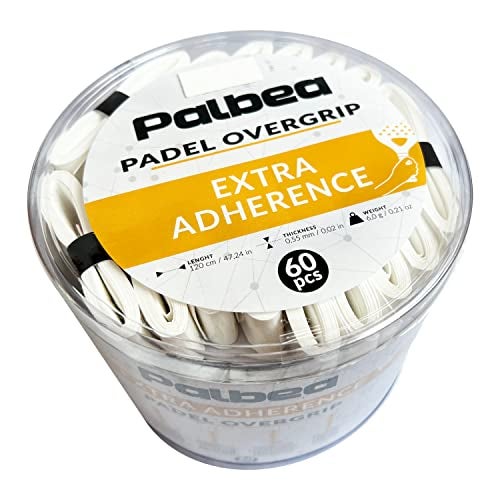 Palbea Padel Racket Grip Tape - Packs of 60. Padel Tennis Racket Grip Tape - Padel Tennis Grips Overgrip for Sweat Absorption & Non-Slip. Also Suitable as Tennis Racquet Grip Wrap Tape. - Image 2