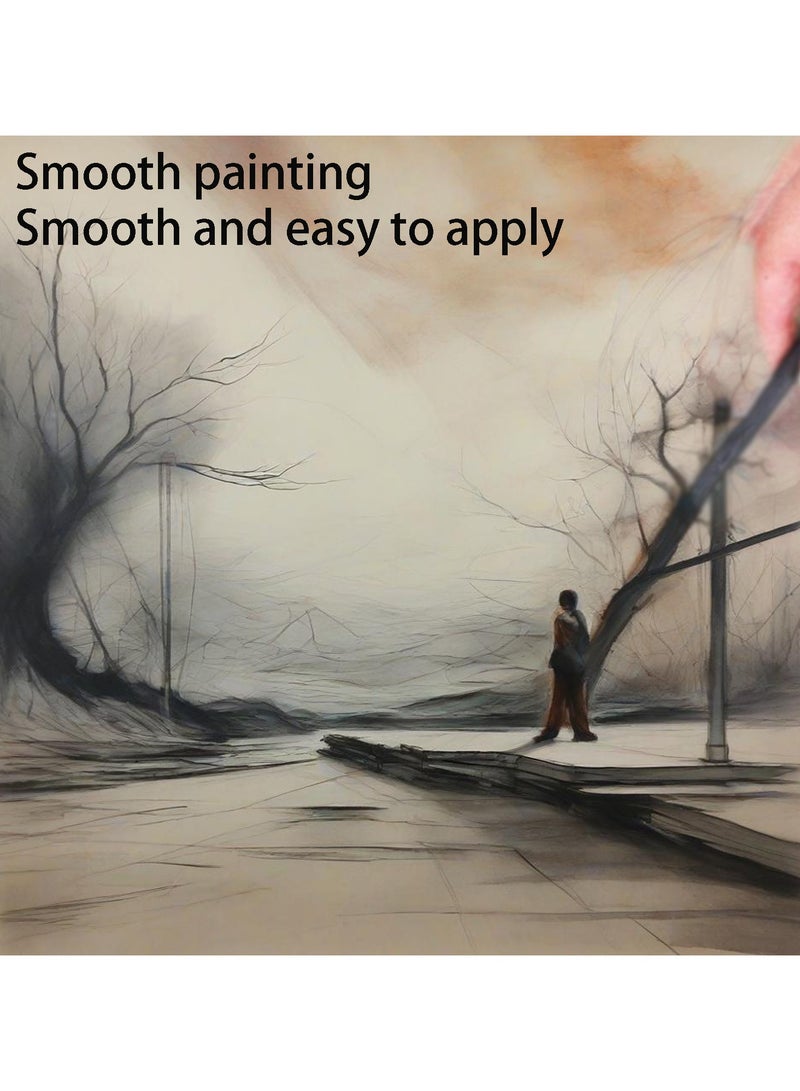 CMGTYYD. 20 قطعة من أعواد الفحم، فحم الصفصاف الأسود 5-7 مم، أدوات رسم أقلام فحم للفنانين والطلاب والهواة - Image 4