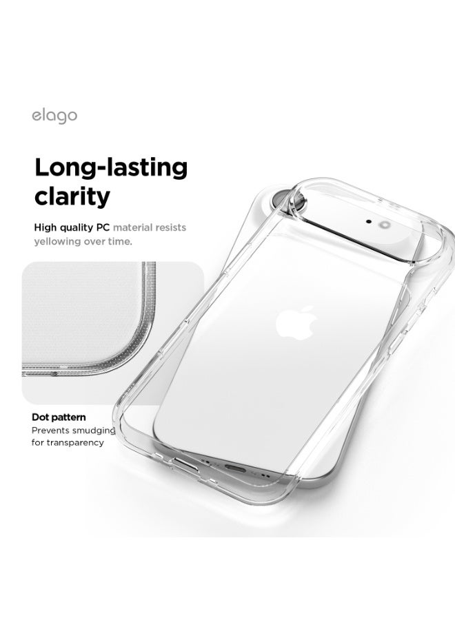 Elago Hybrid Clear for iPhone 17 Air (2025) Mil Grade Drop Protection Case Cover - Clear - Image 3