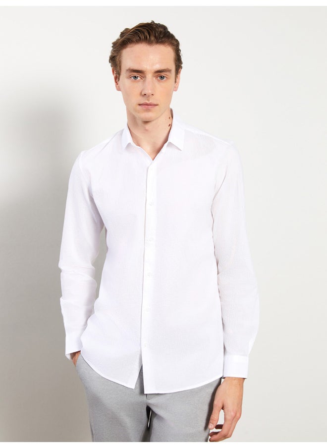 LC WAIKIKI - Slim Fit Long Sleeve Men's Shirt - Image 1