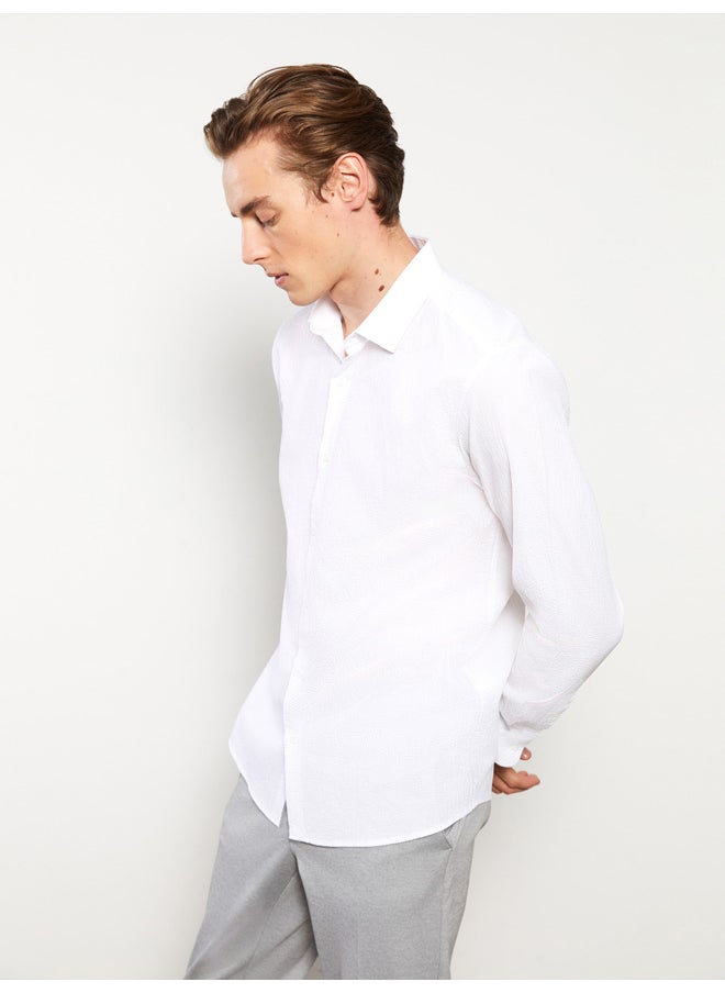 LC WAIKIKI - Slim Fit Long Sleeve Men's Shirt - Image 1