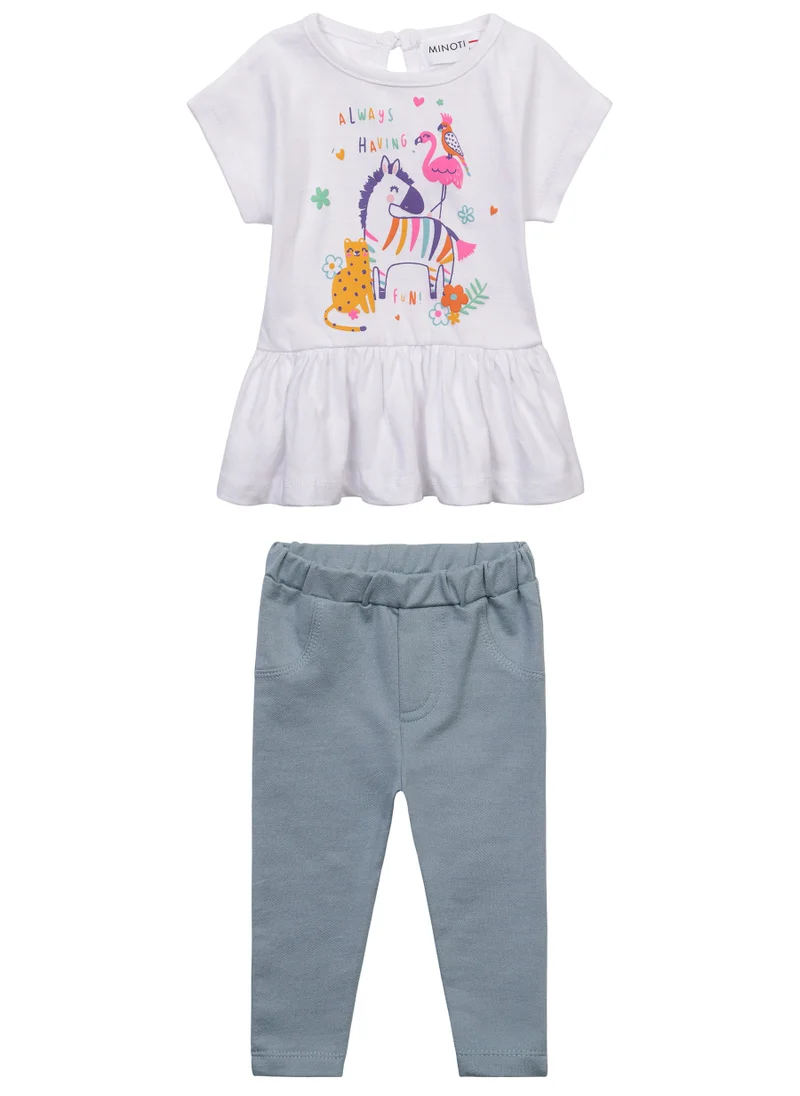 مينوتي Kids T-Shirt And Legging Set