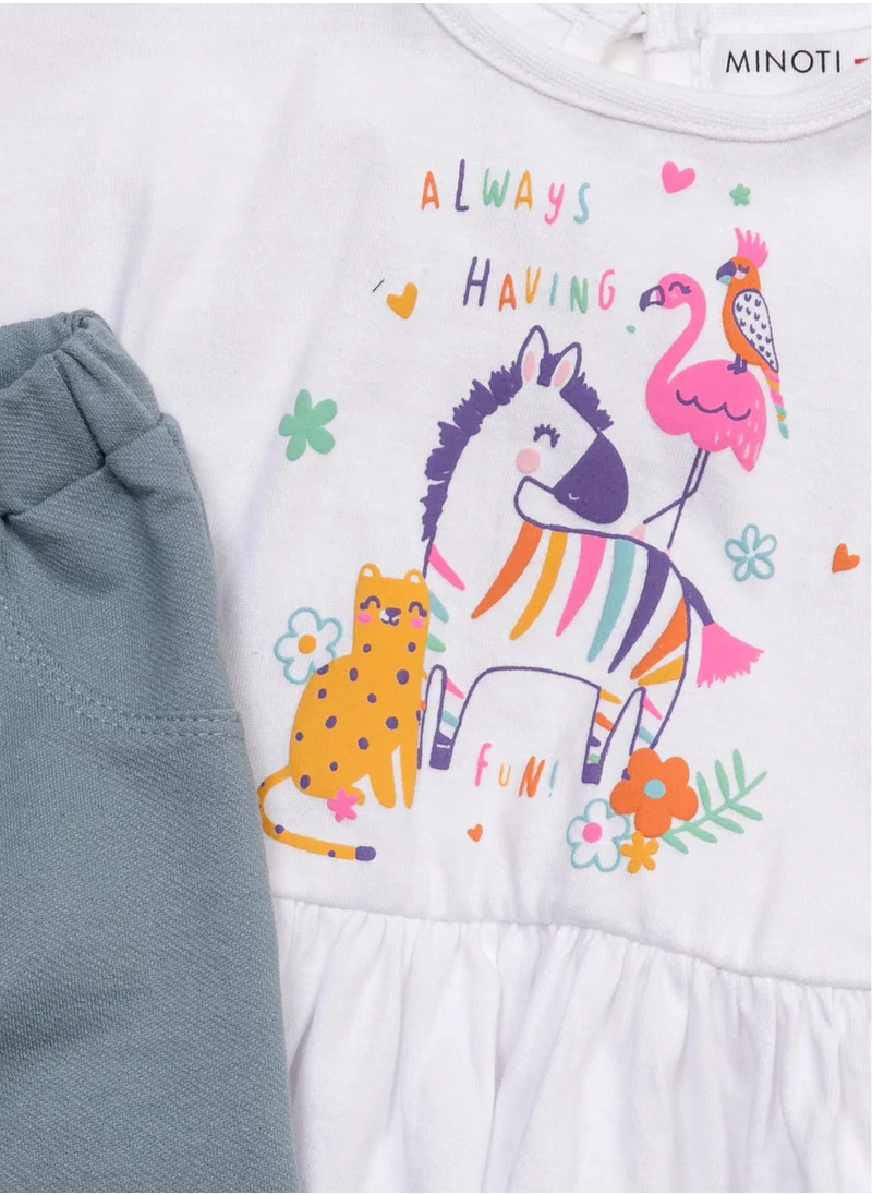 مينوتي Kids T-Shirt And Legging Set