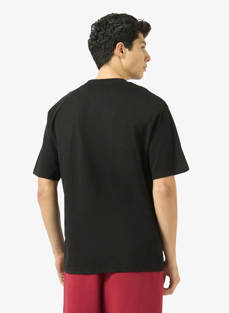 ريبلز مع نمشي Mens Drop Shoulder T-shirt