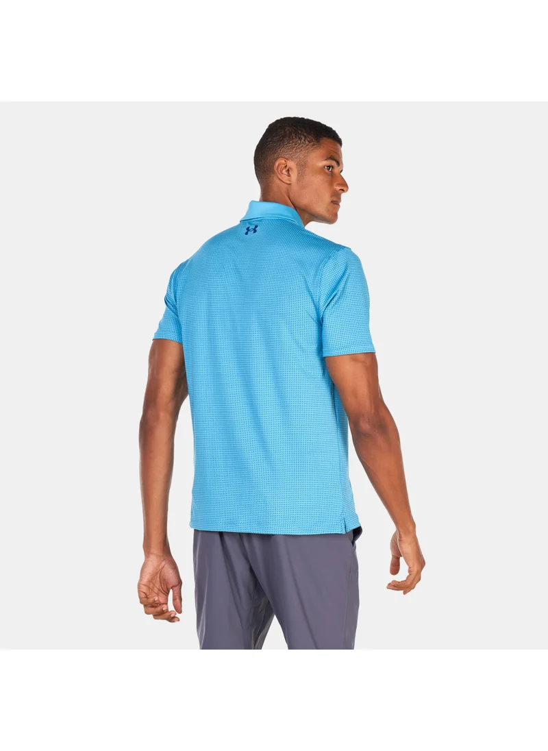 اندر ارمور Men's UA Tee To Green Printed Polo Shirt