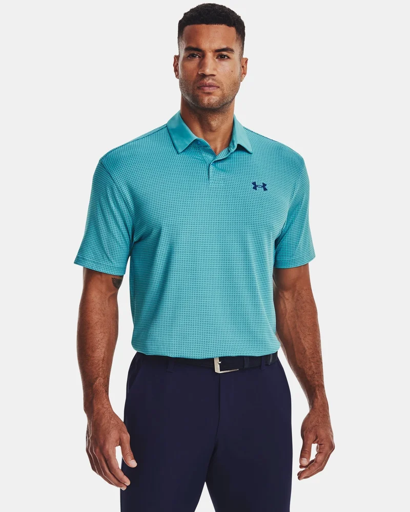 Men's UA Tee To Green Printed Polo Shirt
