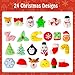 MGparty 24Pcs Christmas Squishies Toys Mochi Squishies Toys Bulk Party Favor for Kids Christmas Stocking Stuffers Goodie Bag Filler Bulk - Image 4