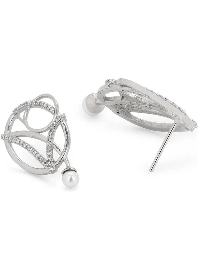 فويلا أقراط فويلا من النحاس، مقاس واحد، نحاس، بدون أحجار كريمة