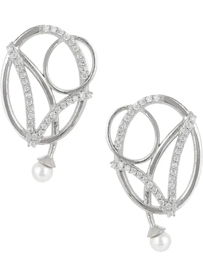 فويلا أقراط فويلا من النحاس، مقاس واحد، نحاس، بدون أحجار كريمة